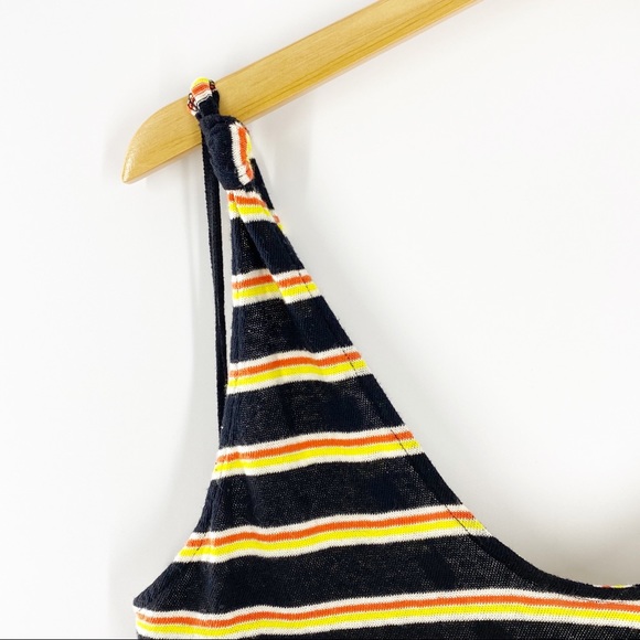 NEW Free People Lost at Sea Tank Top Black L - Picture 7 of 12